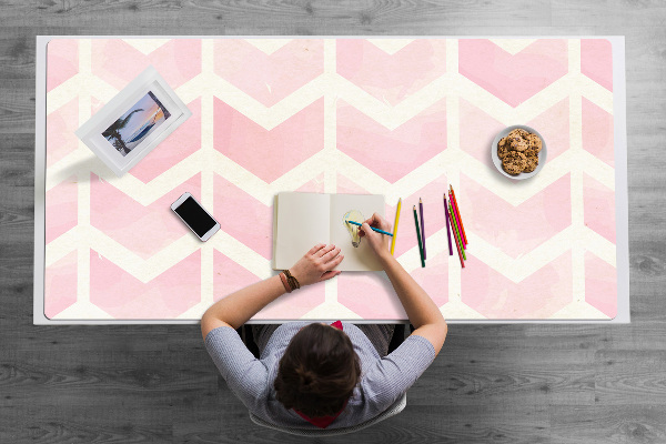 Full desk mat pink vectors