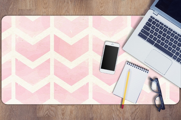 Full desk mat pink vectors