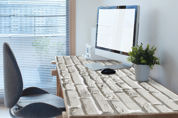 Full desk protector Marble Wall