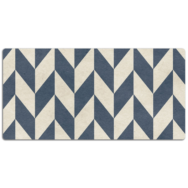 Large desk mat table protector gray vectors