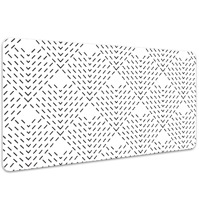 Full desk pad geometric pattern