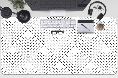 Full desk pad geometric pattern
