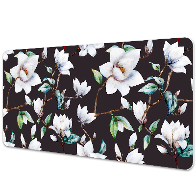 Desk pad painted flowers