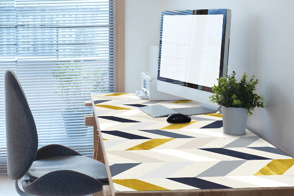 Full desk protector colorful vectors