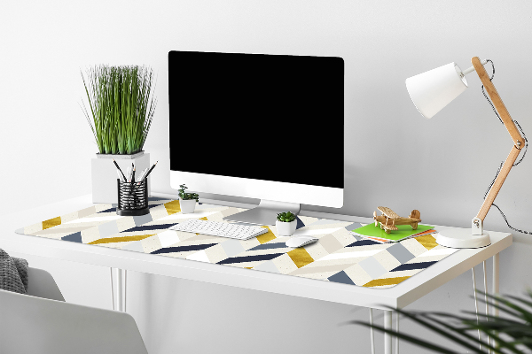 Full desk protector colorful vectors