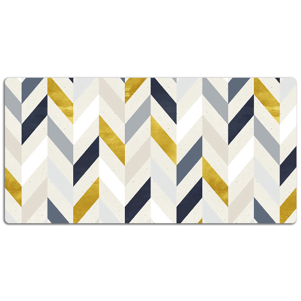 Full desk protector colorful vectors