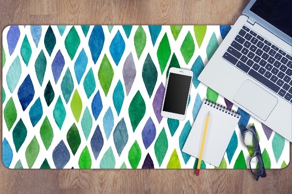 Full desk mat colorful patterns