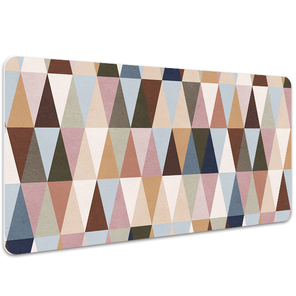 Large desk mat for children retro mural