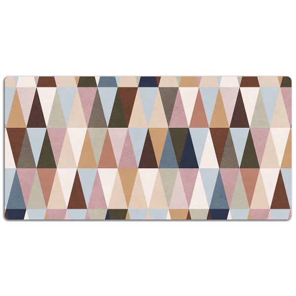 Large desk mat for children retro mural
