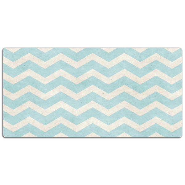 Large desk mat for children Zigzag