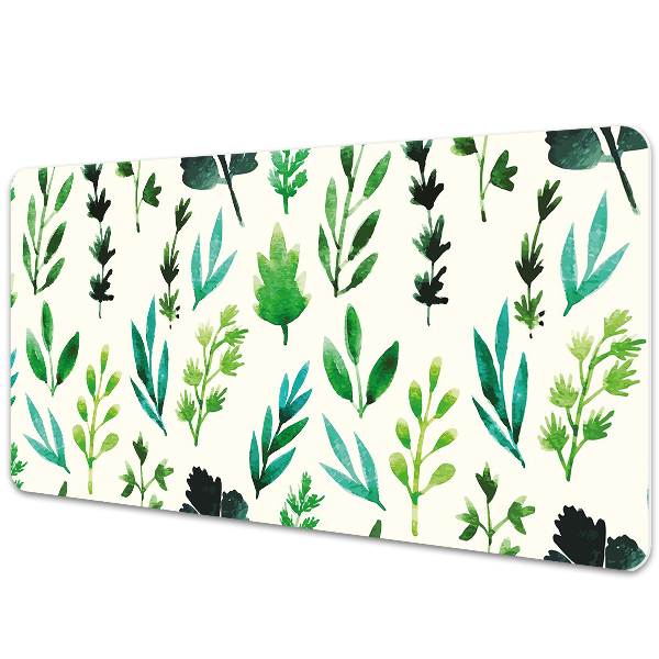 Large desk pad PVC protector Field flowers