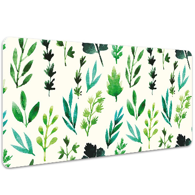 Large desk pad PVC protector Field flowers