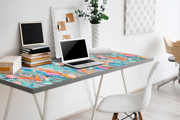 Large desk mat for children Graffiti