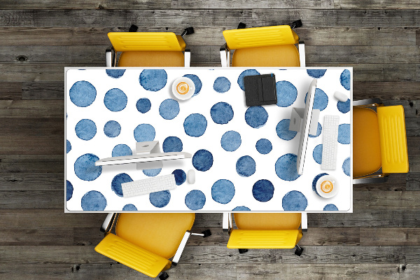Large desk mat for children specks