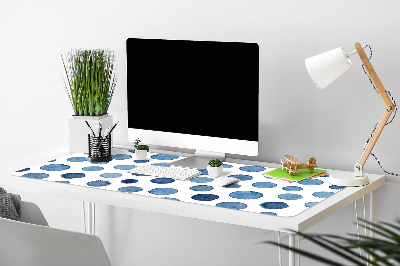 Large desk mat for children specks