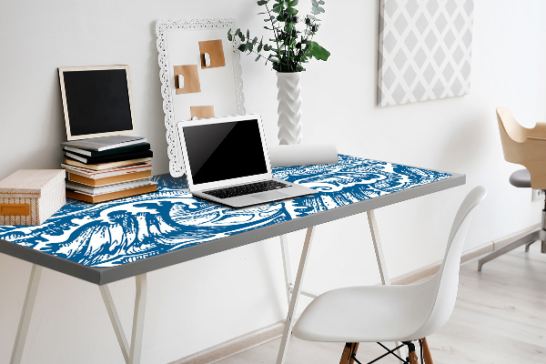 Large desk mat for children Storm