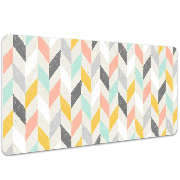 Full desk protector Wallpaper herringbone