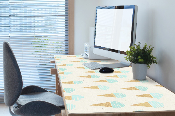 Large desk mat for children Ice cream