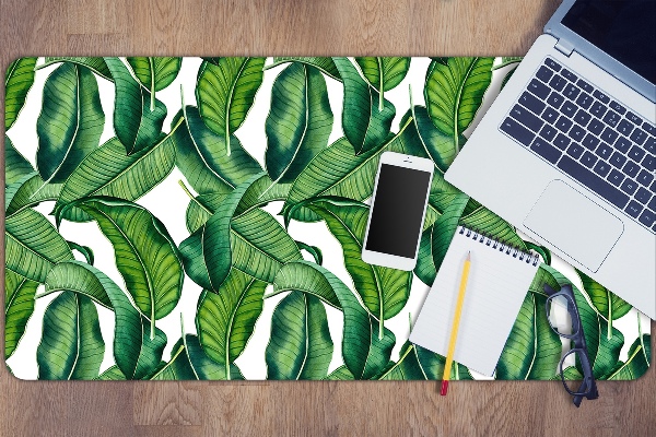 Full desk pad Botanical leaves
