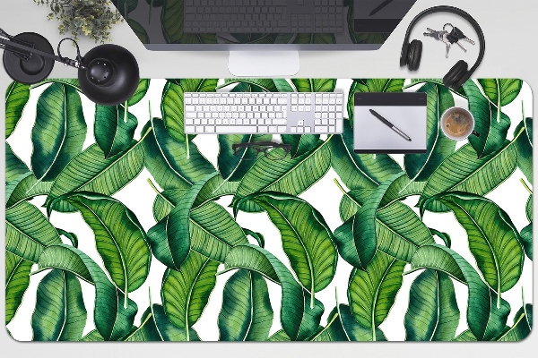 Full desk pad Botanical leaves
