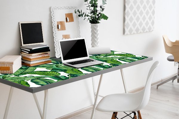 Full desk pad Botanical leaves