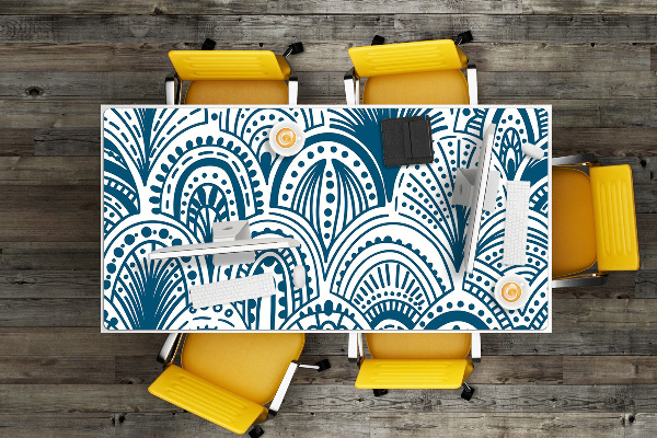 Desk pad Abstraction Boho