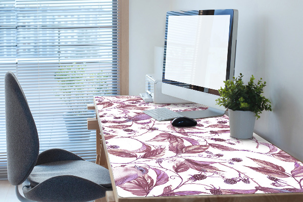 Desk pad Birds on a branch