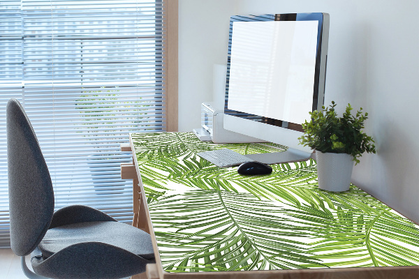 Full desk mat palm leaves