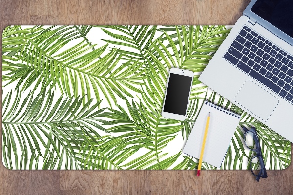Full desk mat palm leaves