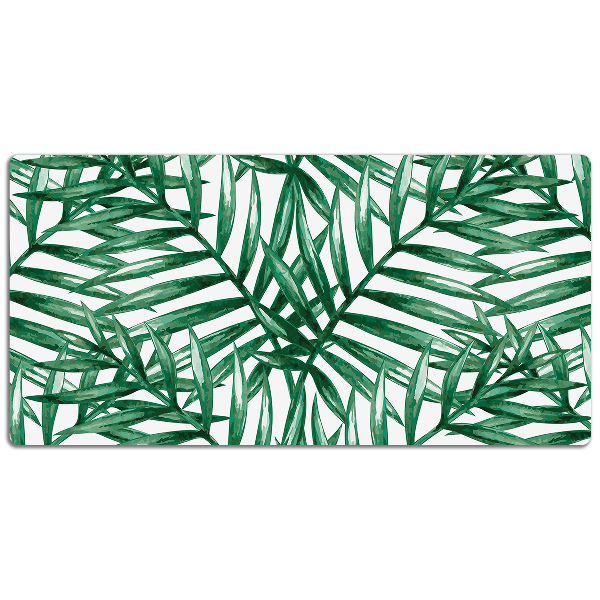 Full desk pad tropical leaves