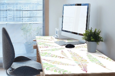 Desk pad Watercolors leaves