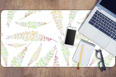 Desk pad Watercolors leaves