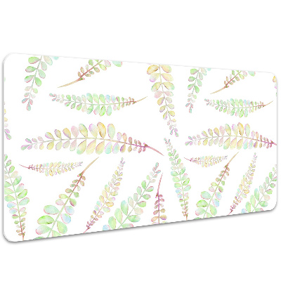 Desk pad Watercolors leaves