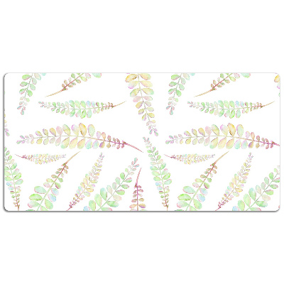 Desk pad Watercolors leaves