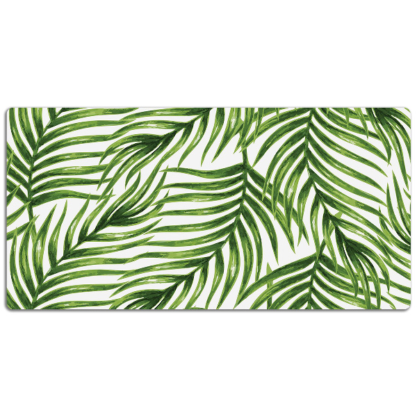 Large desk mat for children palm leaf