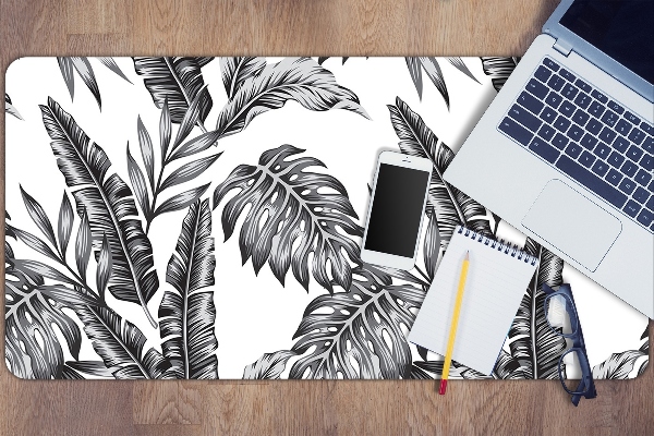 Full desk mat palm leaves