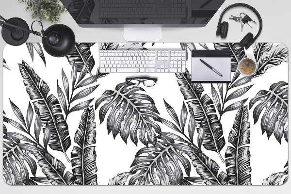 Full desk mat palm leaves