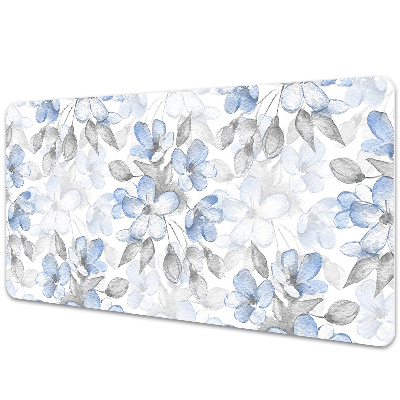 Large desk mat for children flowers