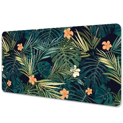Desk pad Flowers and leaves