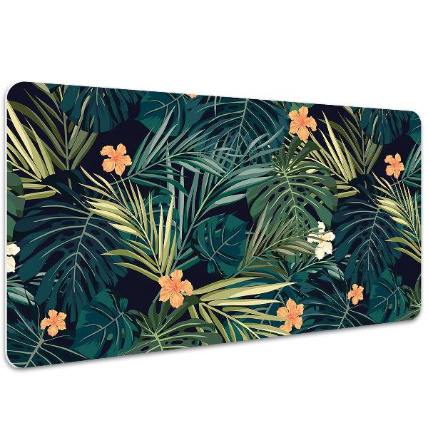 Desk pad Flowers and leaves