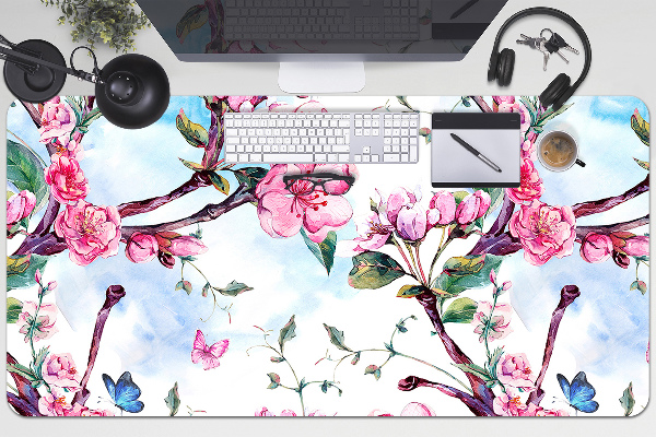 Full desk pad apricot tree