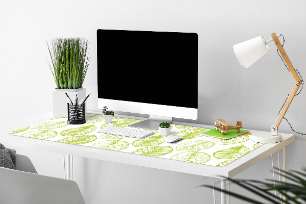 Full desk mat Green leaves