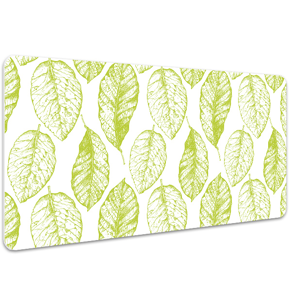 Full desk mat Green leaves
