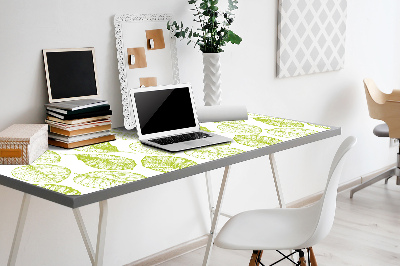 Full desk mat Green leaves