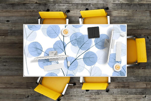 Full desk protector Branches with leaves