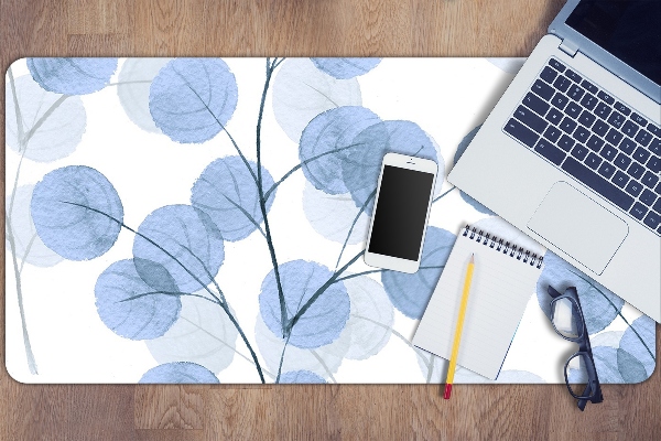 Full desk protector Branches with leaves