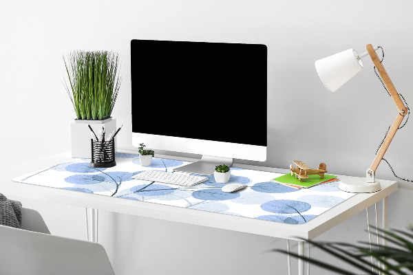 Full desk protector Branches with leaves