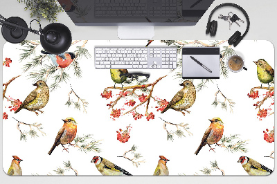 Desk pad Birds on a branch