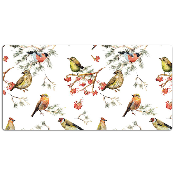 Desk pad Birds on a branch