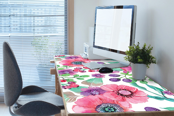 Desk pad Flowers and berries
